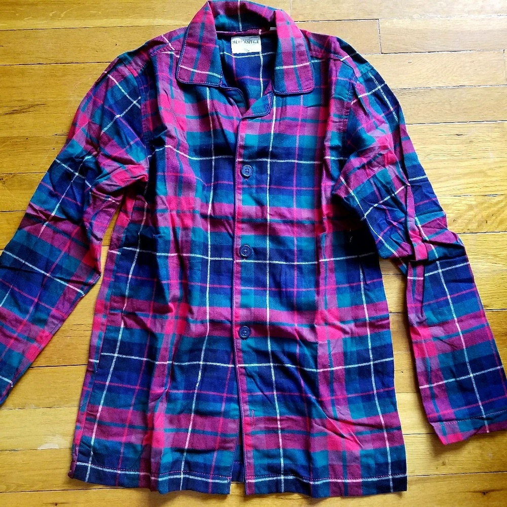 New Top and Pants-  Flannel PJ set J.Crew